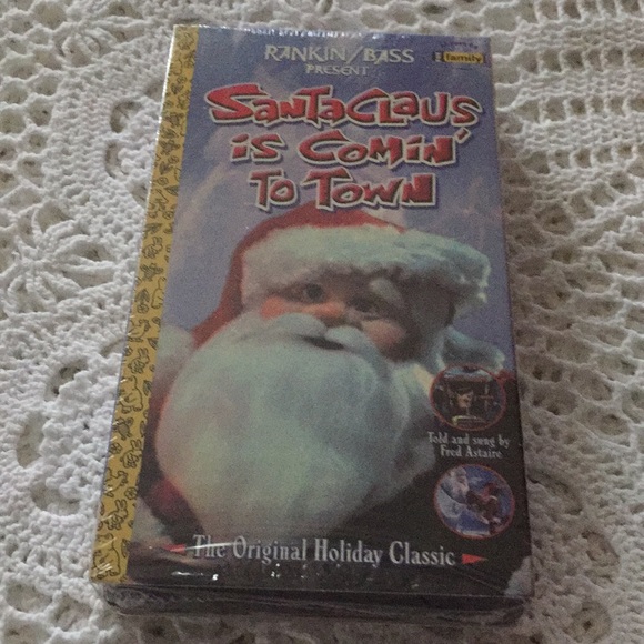 Sealed Rankin Bass Holiday VHS Santa & Drummer Boy - Picture 3 of 4